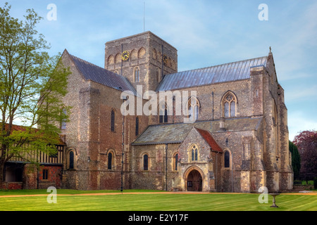 Hôpital de Saint Croix, Winchester, Hampshire, Angleterre, Royaume-Uni Banque D'Images