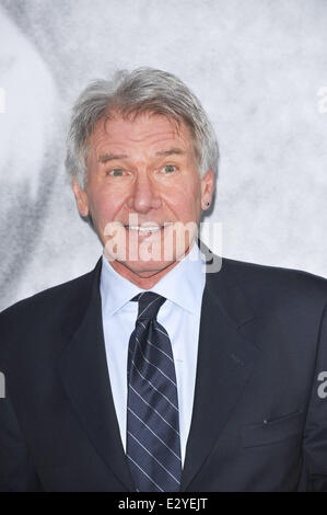 '42 L'histoire vraie d'une légende américaine" Los Angeles premiere at Théâtre chinois de Grauman. En vedette : Harrison Ford Où : Los Angeles, CA, United States Quand : 09 Avr 2013 Banque D'Images