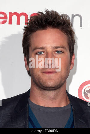 Au cours d'événements Disney 2013 CinemaCon au Caesars Palace Resort and Casino comprend : Armie Hammer Où : Las Vegas, Nevada, United States Quand : 17 Avr 2013 Banque D'Images