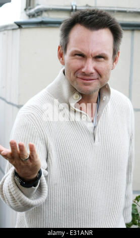 « Soldiers of Fortune' photocall à Ukraine hotel comprend : Christian Slater Où : Moscou, Fédération de Russie Quand : 18 juillet 2012 Source : WENN.com Banque D'Images