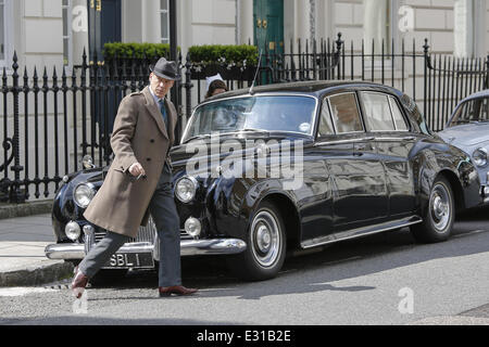 "Souffle" nouvelle Série ITV tournage dans le centre de Londres comprend : Shaun Dingwall Où : London, Royaume-Uni Quand : 06 mai 2013 Banque D'Images