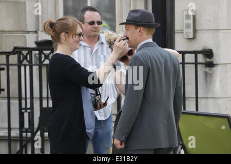 "Souffle" nouvelle Série ITV tournage dans le centre de Londres comprend : Shaun Dingwall Où : London, Royaume-Uni Quand : 06 mai 2013 Banque D'Images