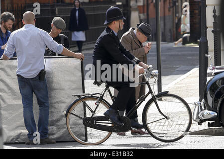 "Souffle" nouvelle Série ITV tournage dans le centre de Londres comprend : Shaun Dingwall, l'atmosphère où : London, Royaume-Uni lorsque : Banque D'Images