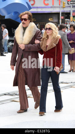 Présentateur : "La légende continue" de film à New York City avec : Will Ferrell, Christina Applegate Où : New York, N Banque D'Images