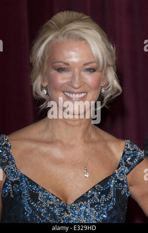 Le feuilleton britannique Awards 2013 tenue à la Media City - Arrivées avec : Gillian Taylforth Où : Manchester, England, United Banque D'Images