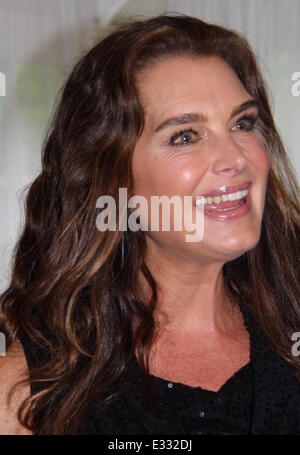 Brooke Shields célèbre sa couverture de 'Hamptons Magazine' au Social Club de Southampton avec : Brooke Shields Où : Southampton, NEW YORK, United States Quand : 25 mai 2013 Banque D'Images