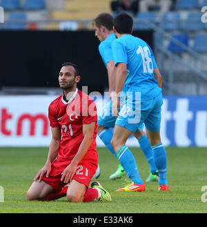 La Turquie et la Slovénie match amical à Bielefelder Alm comprend : Omer Toprak Où : Bielefeld, Allemagne Quand : 31 mai 2013 Banque D'Images