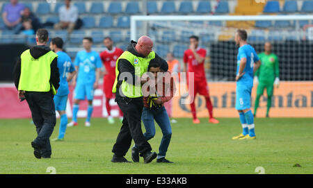 La Turquie et la Slovénie match amical à Bielefelder Alm Où : Bielefeld, Allemagne Quand : 31 mai 2013 Banque D'Images