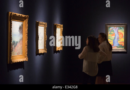 Appuyez sur Aperçu de l'art impressionniste et moderne vente du soir chez Christie's, Londres Banque D'Images