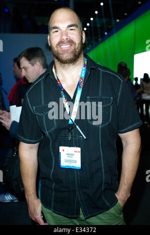 Célébrités à l'E3 Electronic Entertainment Expo - Jour 1 : brandon molale d' où : Los Angeles, California, United States Quand : 11 Juin 2013 Banque D'Images