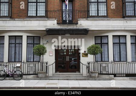 Le roi Edward 7e Hospital à Londres. Souvent favorisé par la famille royale. Comprend : Le roi Édouard 7ème Hôpital Où : Londres, Banque D'Images