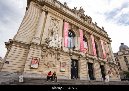 Opera House Lille France Banque D'Images