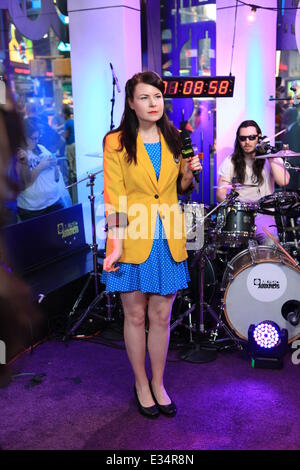 Les MTV, VH1, CMT & LOGO 2013 O Music Awards comprend : Ella Morton Où : NEW YORK, NY, United States Quand : 20 Juin 2013 Banque D'Images