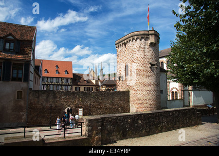 Remparts d'Obernai en France Banque D'Images