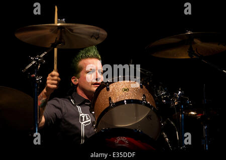 Bravalla Festival - Jour 1-- Performances comprend : Green Day Tré Cool,Green Day Où : Norrkoping, Suède Quand : 27 Juin 2013 Banque D'Images