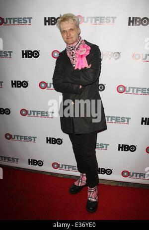 L'Outfest Film Festival 2013 Gala Soirée de clôture de "G.B.F.' - Arrivées avec : Clint catalyseur Où : Hollywood, Californie Banque D'Images