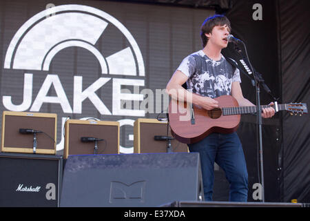 Dover, Delaware, USA. 22 Juin, 2014. JAKE BUGG musicien effectue live at the 2014 Firefly Music Festival à Dover, Delaware Crédit : Daniel DeSlover/ZUMAPRESS.com/Alamy Live News Banque D'Images