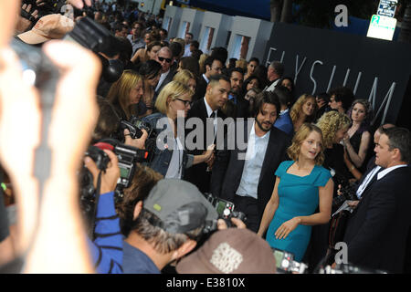 Première mondiale de TriStar Pictures ELYSIUM dispose d''atmosphère où : Los Angeles, CA, United States Quand : 07 août 2013 Banque D'Images