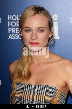 La Hollywood Foreign Press Association 2013 Déjeuner d'installation comprend : Diane Kruger Où : Los Angeles, California, United States Quand : 14 août 2013 Banque D'Images