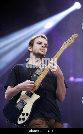 Reading Festival 2013 - Jour 3 - Performances comprend : Wavves Où : Reading, Royaume-Uni Quand : 25 août 2013 Banque D'Images