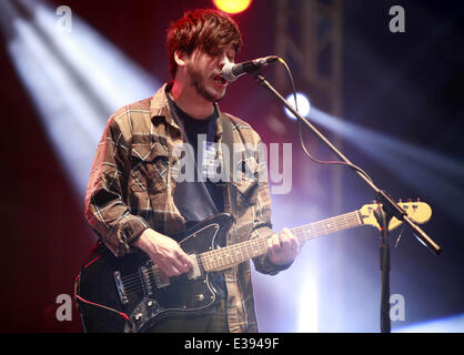 Reading Festival 2013 - Jour 3 - Performances comprend : Wavves Où : Reading, Royaume-Uni Quand : 25 Aug 2013S Banque D'Images