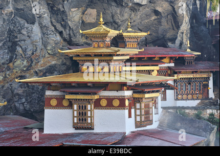 Taktshang Goemba, monastère de la vallée de Paro, Bhoutan Banque D'Images