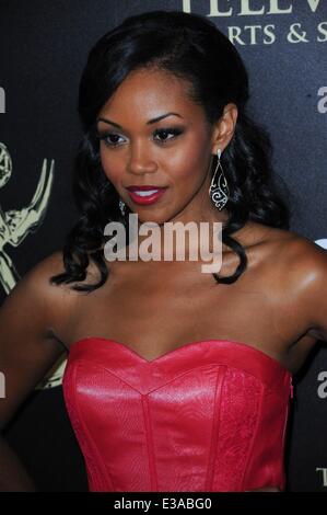 Los Angeles, CA. 22 Juin, 2014. Mishaël Morgan aux arrivées pour 2014 Prix Daytime Emmy - Arrivées 2, le Beverly Hilton Hotel, Los Angeles, CA, 22 juin 2014. Credit : Elizabeth Goodenough/Everett Collection/Alamy Live News Banque D'Images