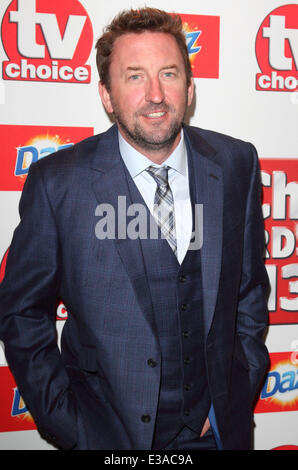 Le TVChoice Awards 2013 tenue à la Dorchester - Arrivées avec : Lee Mack Où : London, Royaume-Uni Quand : 09 août 2013 Banque D'Images