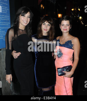 London Fashion Week SS14 - Vogue Dîner à Balthazar - Arrivées comprend : Daisy Lowe, Alexa Chung, Pixie Geldof Où : London, Royaume-Uni Quand : 15 août 2013 Banque D'Images