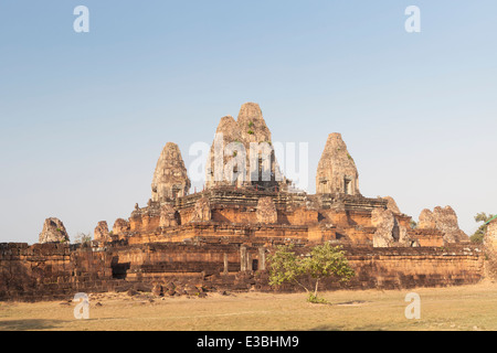 Avis de Pre Rup, temple Angkor, Cambodge Banque D'Images