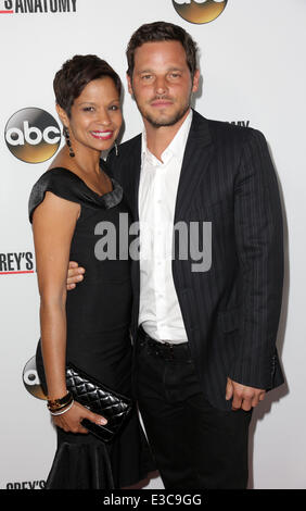 L 'Grey's Anatomy' 200e épisode a tenu à la colonie - Arrivées comprend : Keisha Chambers,Justin Chambers Où : Los Un Banque D'Images