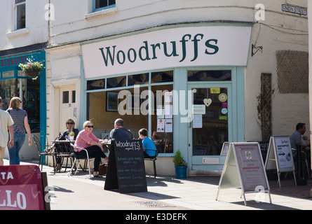 Stroud a une petite ville de La Loire dans le sud de la région des Cotswolds. Célèbre pour son marché de producteurs le samedi. Banque D'Images