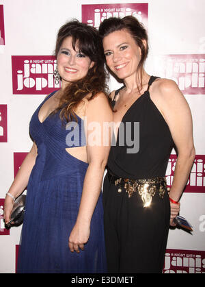 Soirée d'ouverture d'une nuit avec Janis Joplin, tenue à l'Theater-Arrivals avec Lyceum : Léa Lucas,Amy Clark Où : New York Banque D'Images