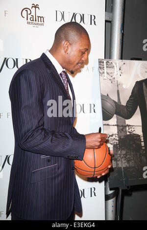 Paul Pierce w Magazine DuJour NYC exclusif au Palms Tribeca 206 West Street NYC avec : Paul Pierce Où : NEW YORK, NY, United States Quand : 22 Oct 2013 Banque D'Images