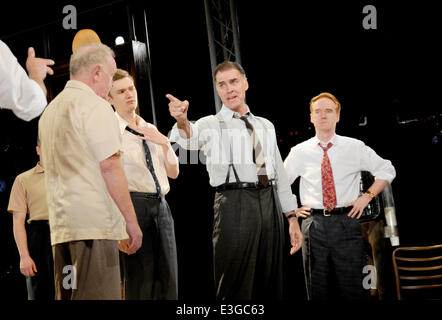 "Douze hommes en colère' press photocall au Garrick Theatre avec : Jeff Fahey Où : London, Royaume-Uni Quand : 08 Nov 2013 Banque D'Images