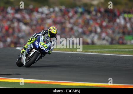 Moto2 GP Valencia - Comprend : Valentino Rossi Où : Valence, Espagne Quand : 10 Nov 2013 Banque D'Images