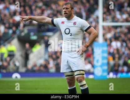 QBE International : l'Angleterre contre l'Australie à Twickenham en vedette : Chris Robshaw Où : London, Royaume-Uni Quand : 02 Nov 2013 Banque D'Images