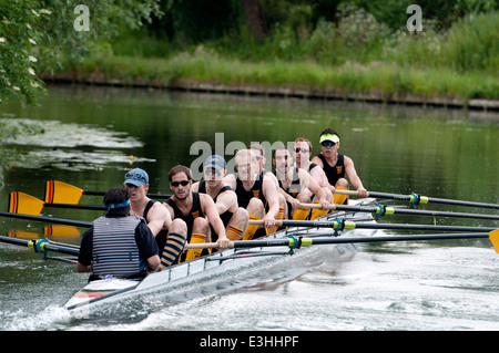 Cambridge peut bosses, Clare Hall huit hommes Banque D'Images