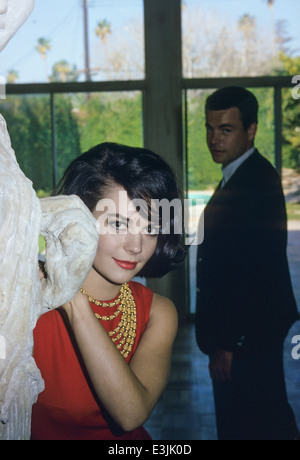 Natalie Wood, Robert Wagner Banque D'Images