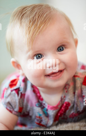 Portrait Of Cute Baby Girl