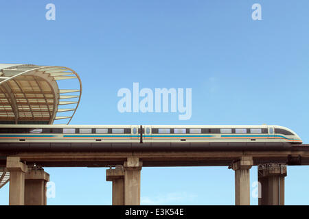 Maglev Train à Shanghai, Chine Banque D'Images