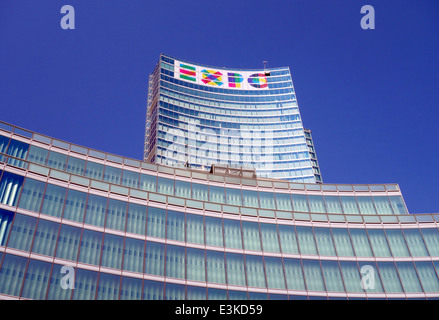 Palazzo Lombardia ('Lombardie Building') est un complexe de bâtiments à Milan, Italie, y compris un 39-story, 161,3 m (529 pi) de hauteur. Banque D'Images