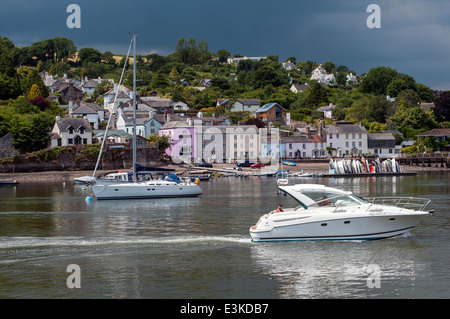 Dittisham, South Hams, Devon, ditsum,prestige,rivière dart,rick mayall,Dittisham est un village et une paroisse civile dans la région de South Hams Banque D'Images