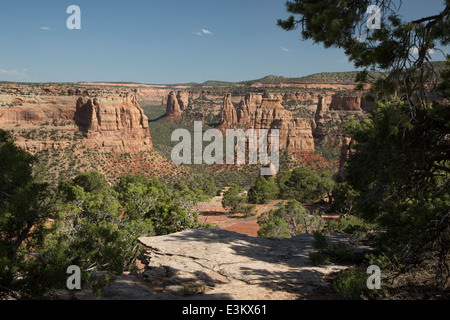 Fruita, Colorado - Colorado National Monument. Banque D'Images