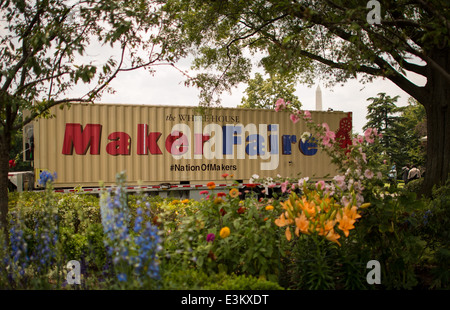 Maker Faire de la Maison Blanche Banque D'Images