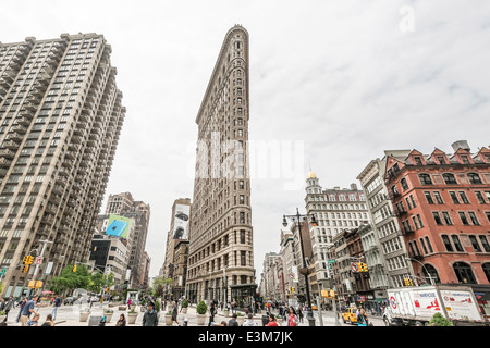 Flatiron Building, New York City, USA Banque D'Images