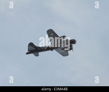 Flying Fortress bomber Sally B B17 Les aéronefs militaires utilisées par United States Army Air Forces in World War II Boeing Banque D'Images