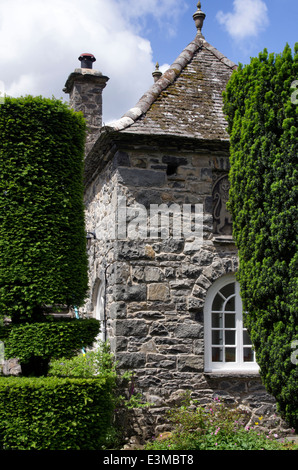 Plas Brondanw, Llanfrothen, Gwynedd, au nord du Pays de Galles Banque D'Images