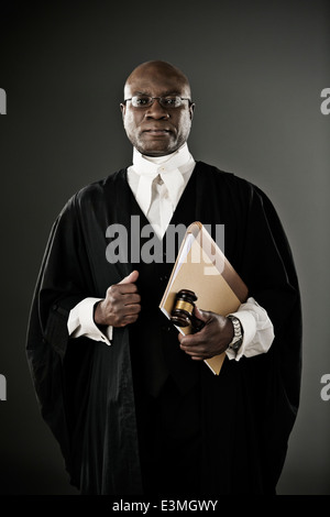 Portrait of juge Banque D'Images