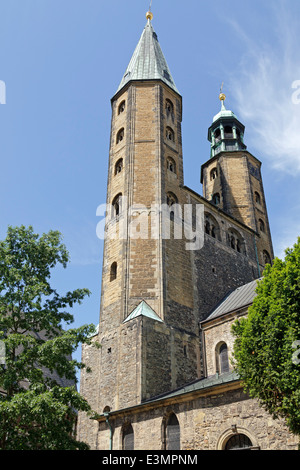 L'église du marché saint Côme et Damien, Goslar, Harz, Basse-Saxe, Allemagne Banque D'Images